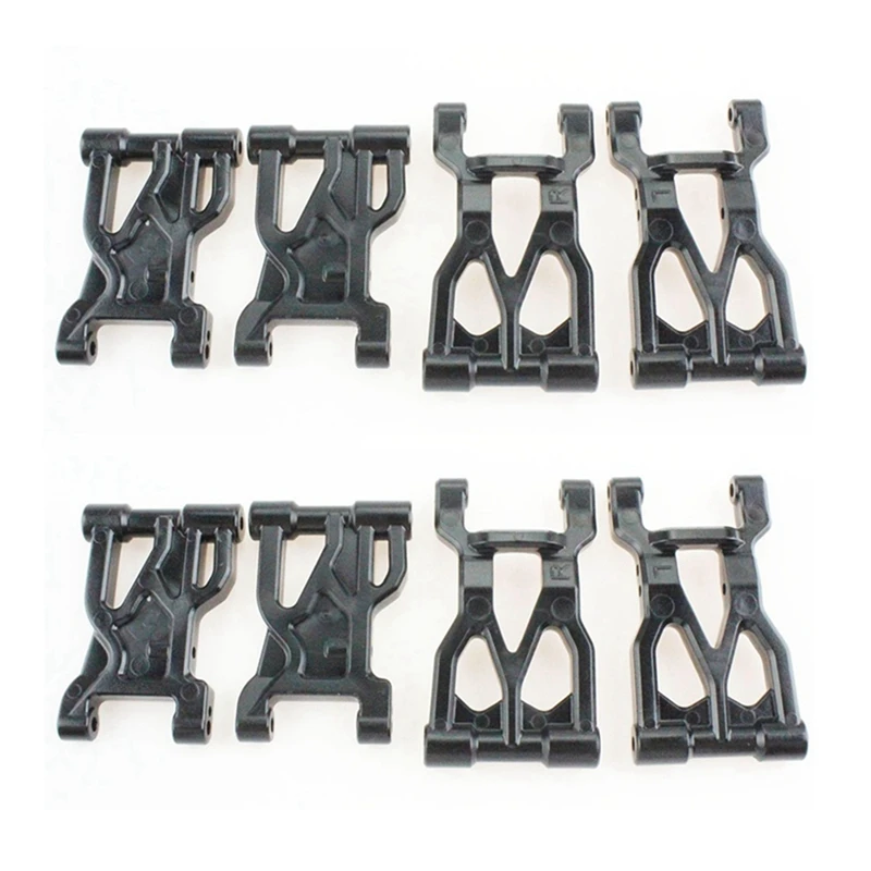 

Комплект передних и задних подвесных рычагов, 8 шт., запасные части для Wltoys 104072 1/10 RC Car