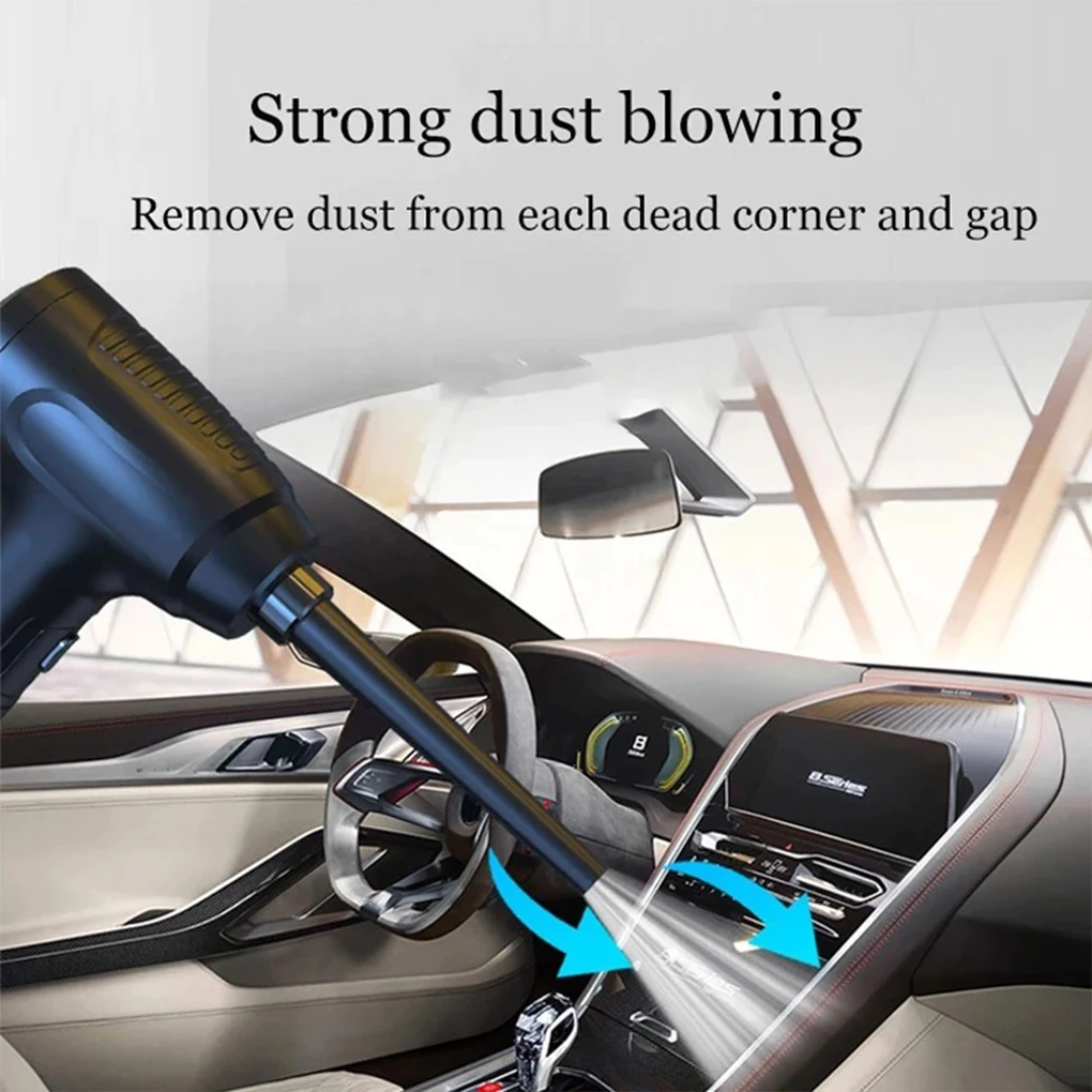 Беспроводной ручной пылесос для автомобиля домашний бесщеточный двигатель 8000 па
