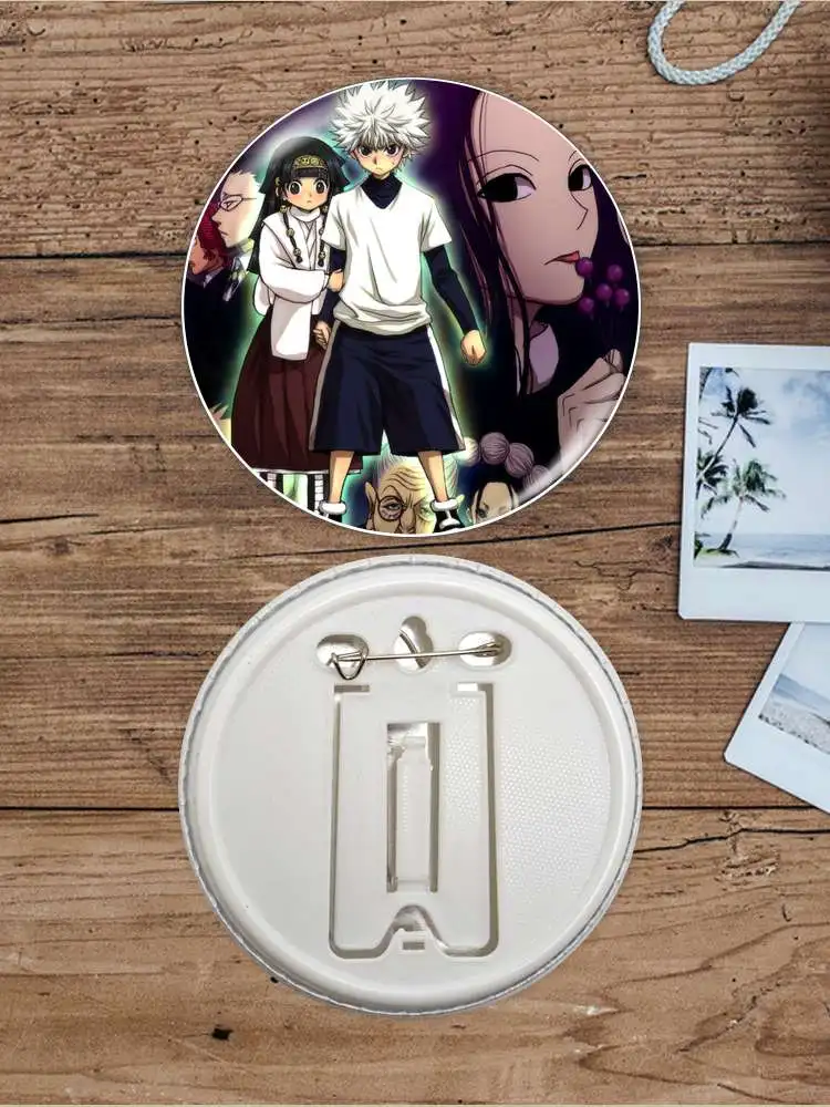 Alluka Zoldyck аниме персонажи игры мягкие кнопки значки брошь якорь периферийные