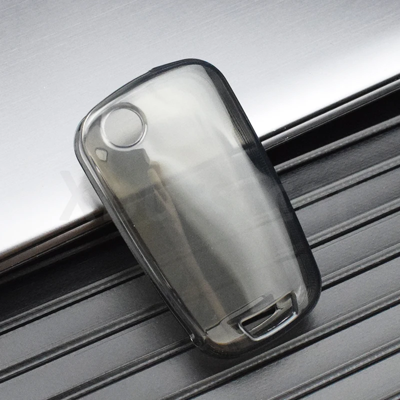 

Прозрачный чехол из ТПУ для автомобильного ключа для Chevrolet Malibu Cruze Aveo Trax Sail Captiva Opel Vauxhall Astra J Corsa Insignia Mokka