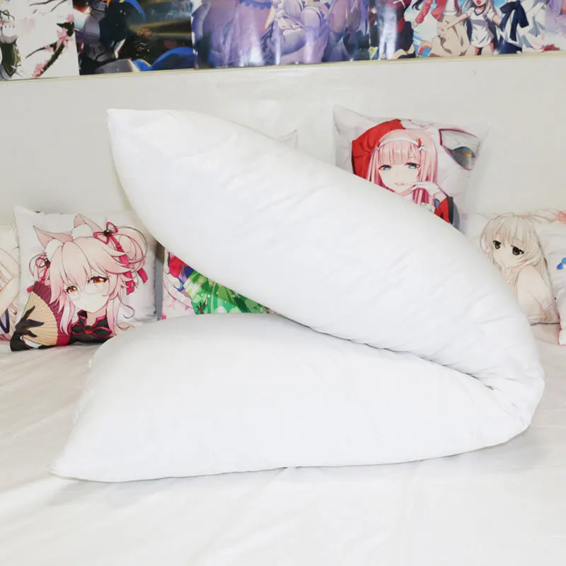 Подушка для тела аниме Waifu 50x16 0 см/50x15 см/120x40 см длинная подушка белая объятий