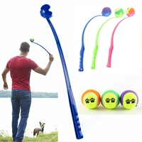 pet training tool ball throwers pet throw cue for medium cat dog outdoor funny training pet interactive toy dog accessories 2022