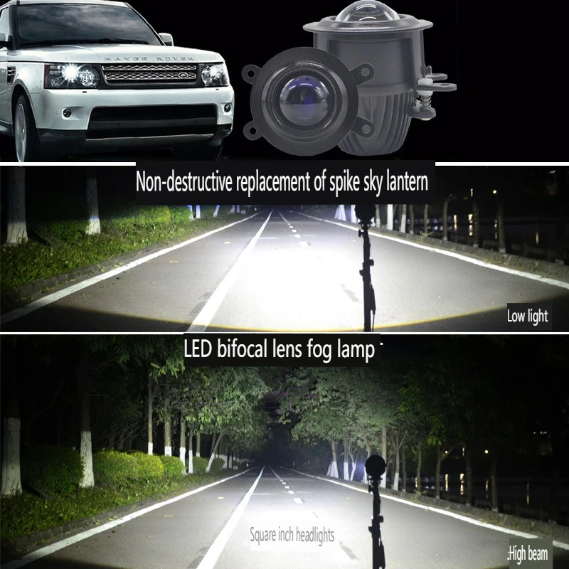 Обновите ваш Land Rover с высокопроизводительными линзами для противотуманных фар