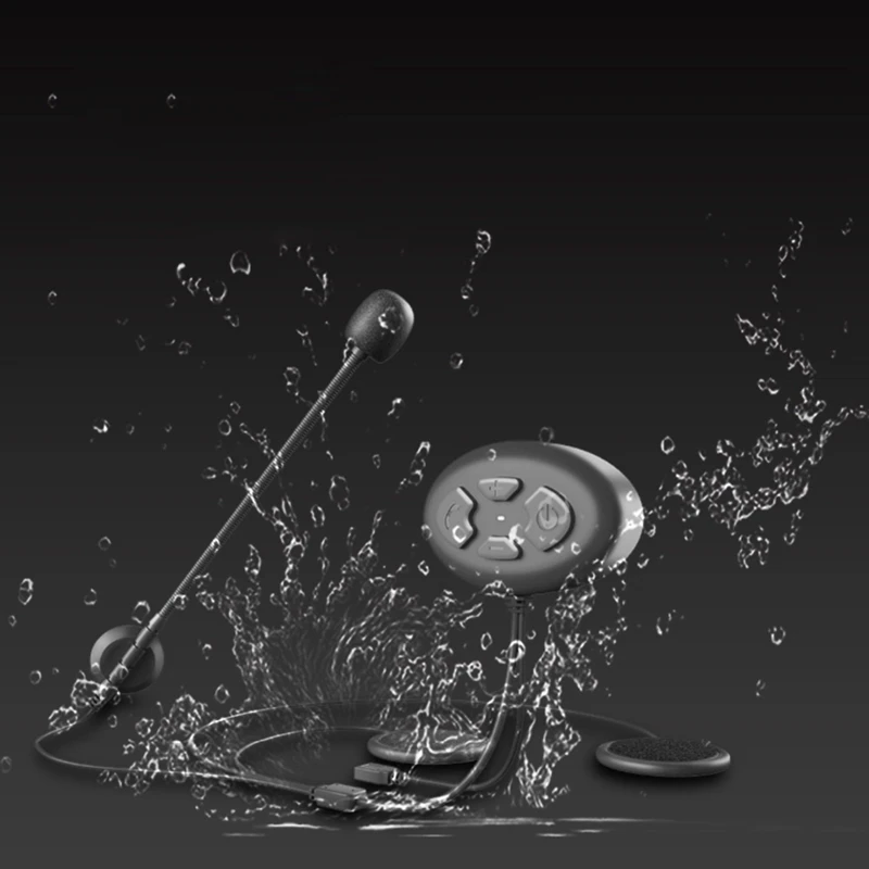 Bluetooth 5 0 гарнитура для мотоциклетного шлема Беспроводные стереонаушники режима