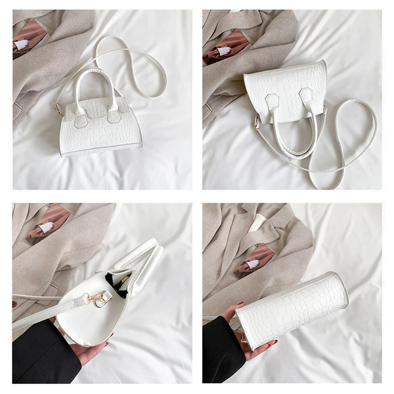 Casual Square Shoulder Bags for Women 2023 PU Leather Crossbody Bag Summer Handbags and Purses Female Party Clutch