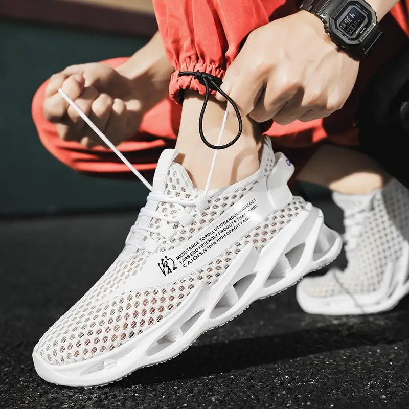 

Men's Shoes Summer 2023 New In Breathable Mesh Casual Sneakers Male Running Shoes Men Light Outdoor Tennis Sports Walking Shoes