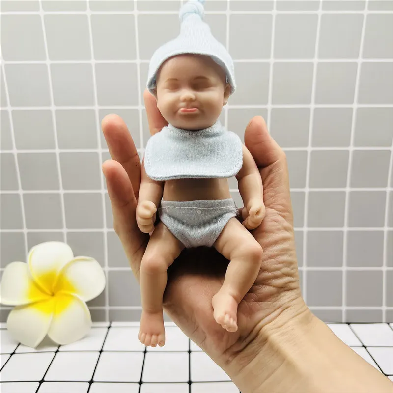 Кукла новорожденная 6 дюймов одежда силиконовая для маленьких девочек и