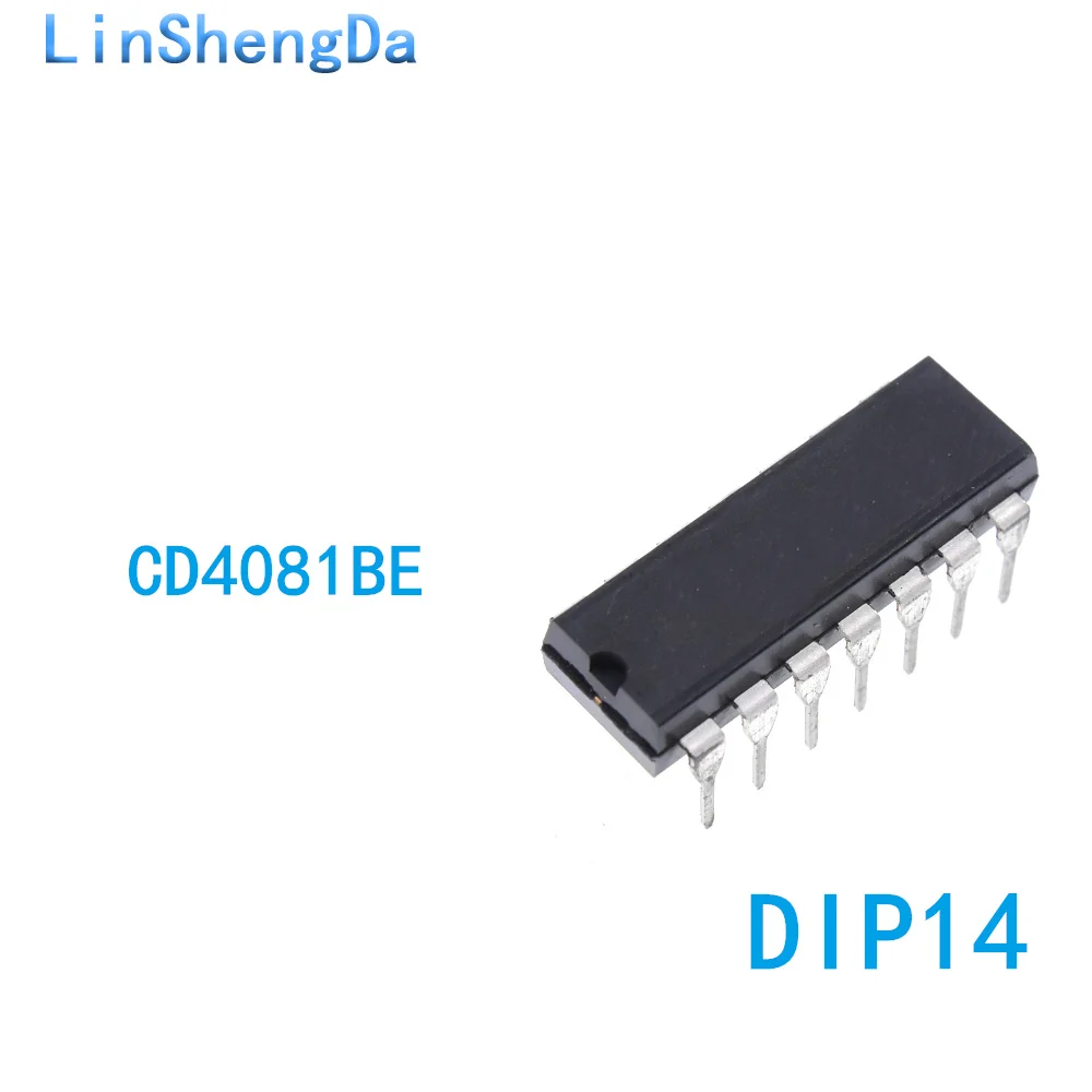 

10 шт. CD4081BE CD4081 встроенный DIP14 CMOS quad 2 входа и ворота
