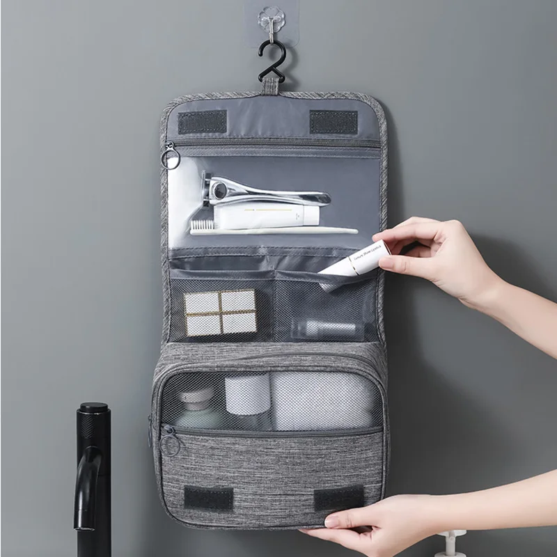 

Hanging Travel Big Cosmetic Toiletry Bag Women Men Necessary Make Up Beauty Vanity Cases Organizer Accessory Storage Wash Pouch