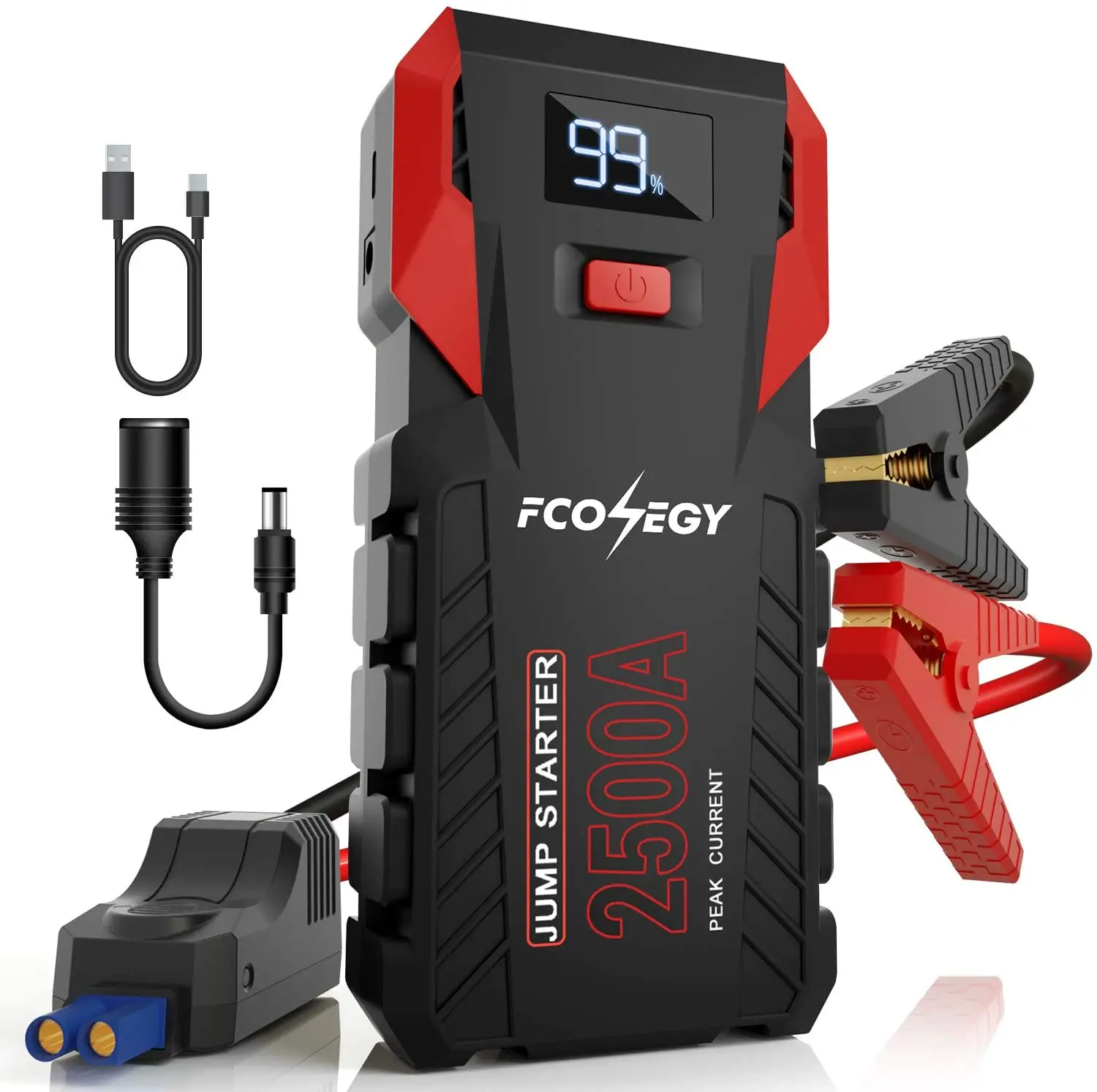 

Wholesale car tools 26000mah Power Bank Battery Booster 2000A Car Jump Starter 12V Portable with LCD