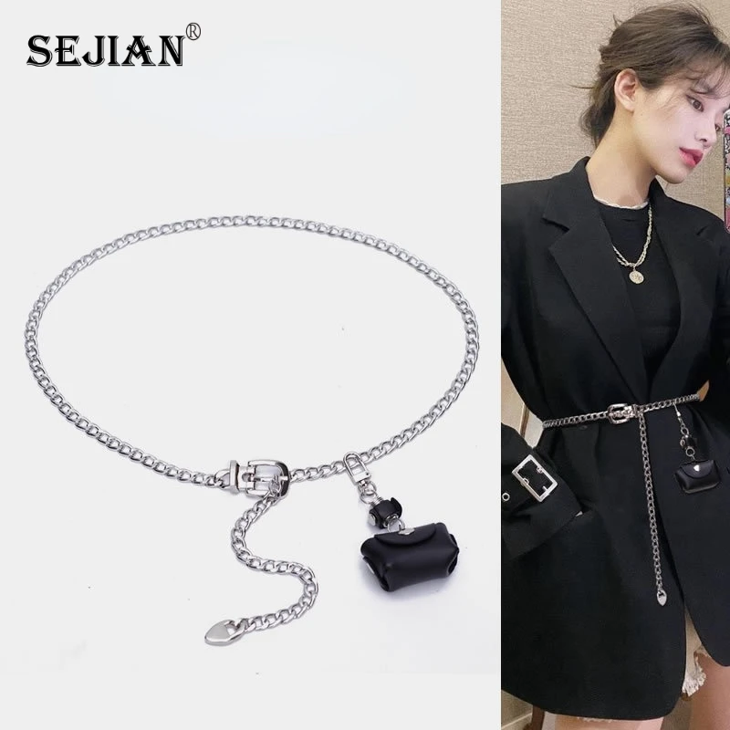 

Belt Women Metal Chain Suit Women's Waist Silver Chain Accessories Ins Tide Summer Decorative Small Belt Chain Belts for Women