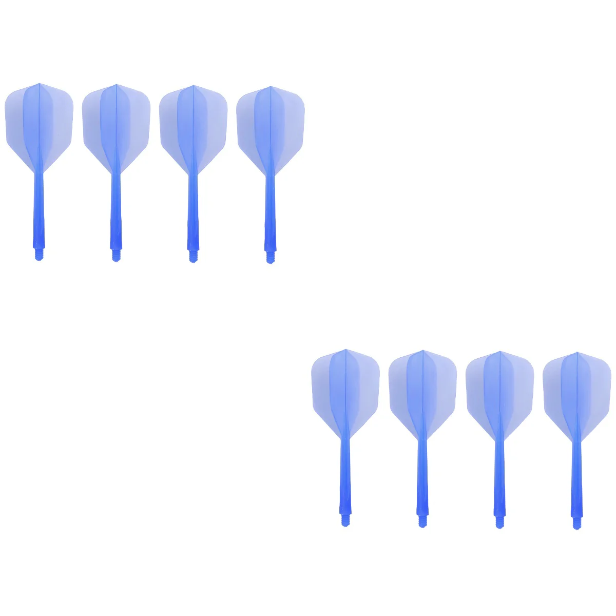 

Dart Flightsplastictail Fine Thread Standard Wing Supplies Transparent Throwingoutdoor Fitting Accessory