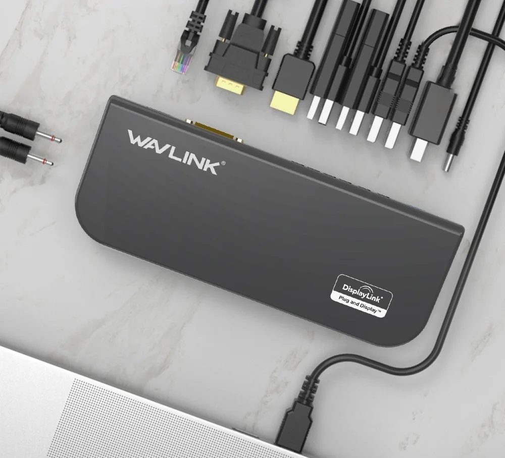 

Док-станция USB 3,0, двойной монитор для видеодисплея, RJ45, Gigabit Ethernet, поддержка 1080P, DVI/HDMI