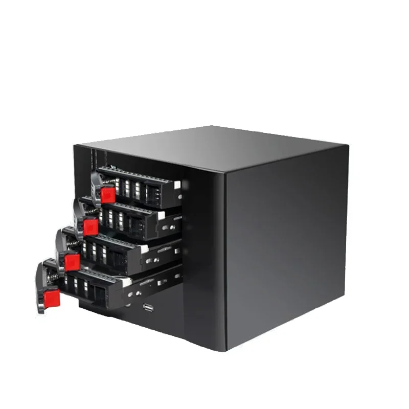 Фото Корпус для сетевого накопителя RGeek 4 Bay Small Form Factor (ITX NAS) для домашнего облачного хранилища №2