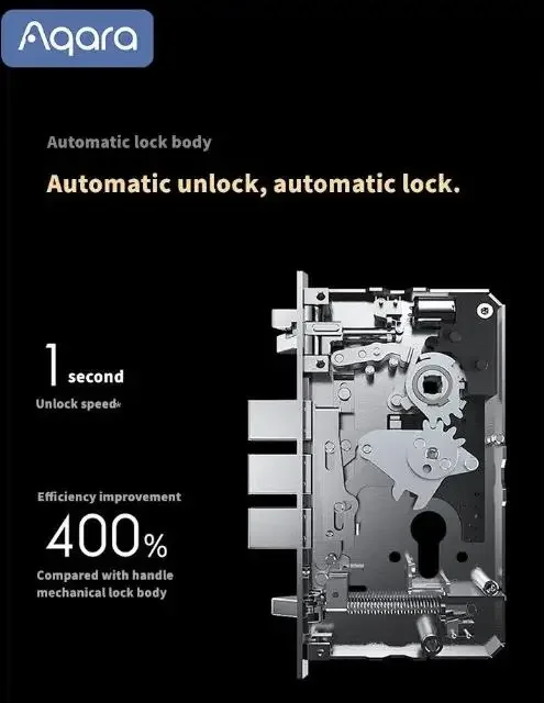 Умный дверной замок Aqara H100 автоматический датчик кошачий глаз Zigbee/корпус/свет NFC