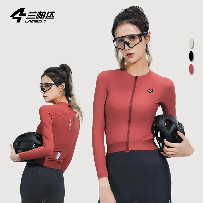 Женские летние трикотажные изделия Lameda для дорожного велосипеда короткие топы с