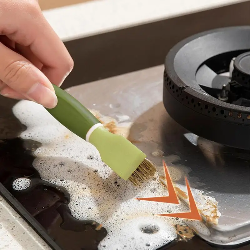 

2 in 1 Double-Ended Kitchen Brush Cleaning Shovel Multifunctional Cleaning Shovel Brush Head Household Bathroom Cleaning Tools