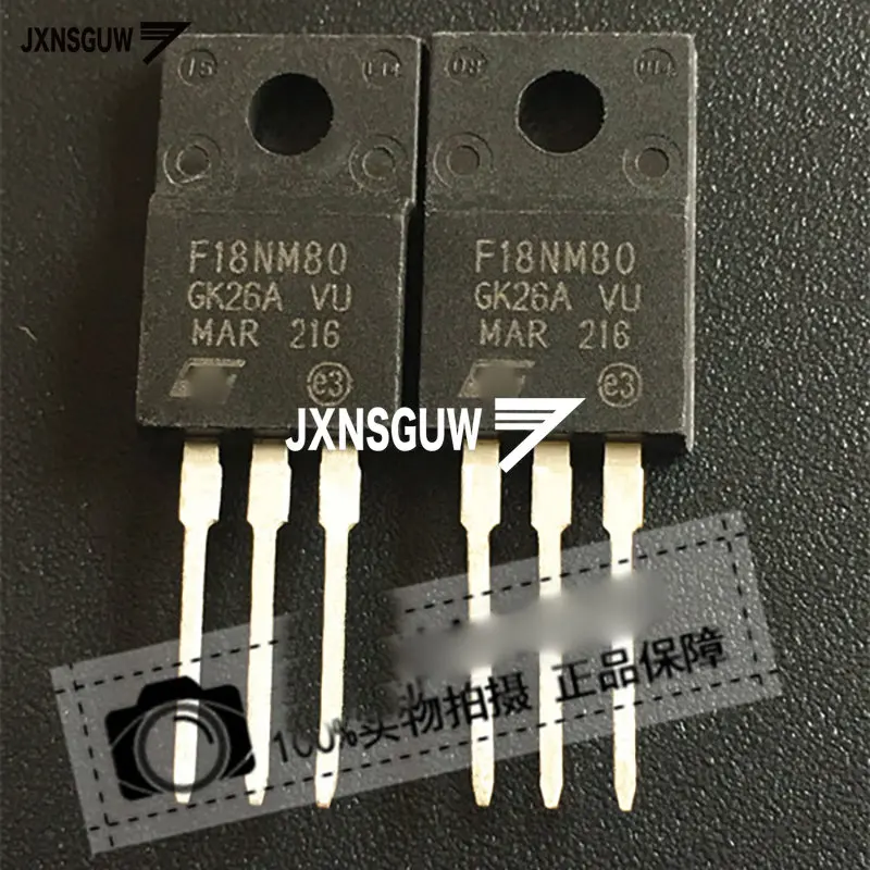 

20PCS NEW F18NM80 TO-220F Field Effect Transistor One-Stop Distribution BOM Integrated Circuit IC Electronic Components