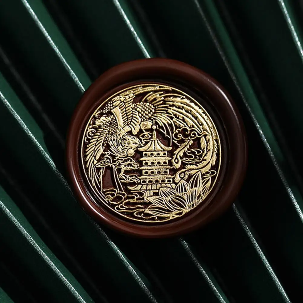 

Special Rounded Edge Chinese Style Weddings Wax Sealing Stamp Head for Office Wax Seal Stamp Head Sealing Stamp Head