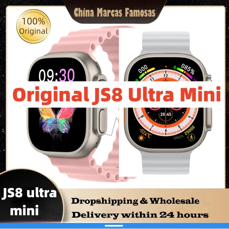 

Original JS8 Ultra Mini 41mm Watch 8 Ladies Smartwatch 1.75 inch Series 8 Bluetooth Voice iwo Smartwatch