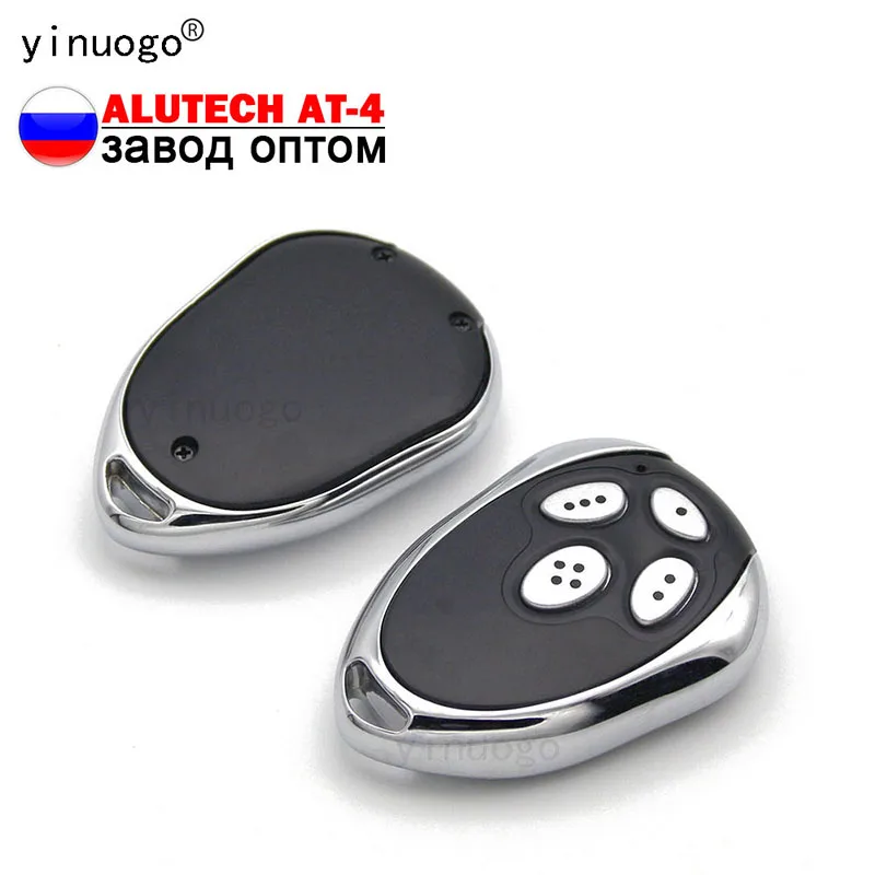 

Alutech AT-4 ASG 600 AnMotors ASG1000 AR-1-500 Gate Remote Control Barrier Keychain 433MHz Dynamic Code Garage Door Opener