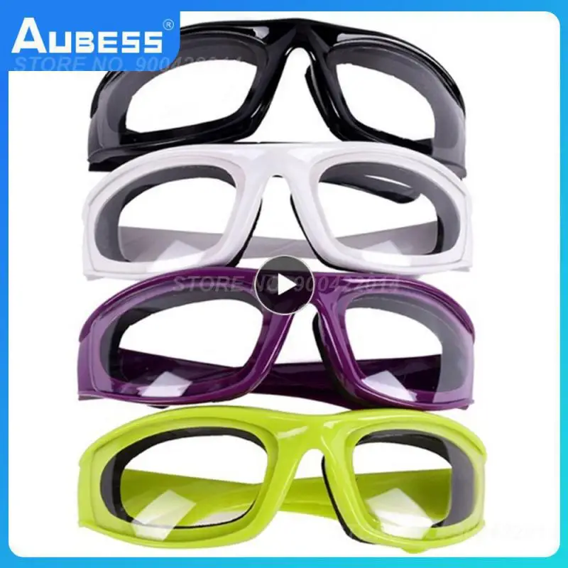 

1~10PCS Onion Chopping Goggles Glasses Eye Protector Kitchen Accessories Anti-fume Splash Proof Protect From Strong Heat High