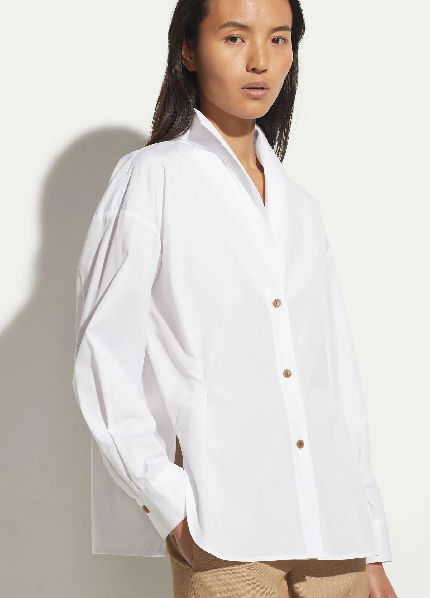 

Women's 2022 Spring New High End Shirt Women's Texture Small Lapel Single Breasted Top Women's classic Design