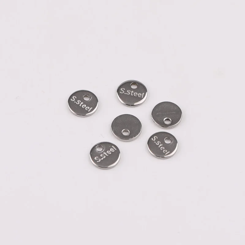 50 шт., цепочка из нержавеющей стали