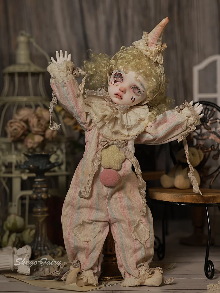 Популярная воздушная шарнирная кукла shugafsekino на Хэллоуин 1/6 в стиле клоуна