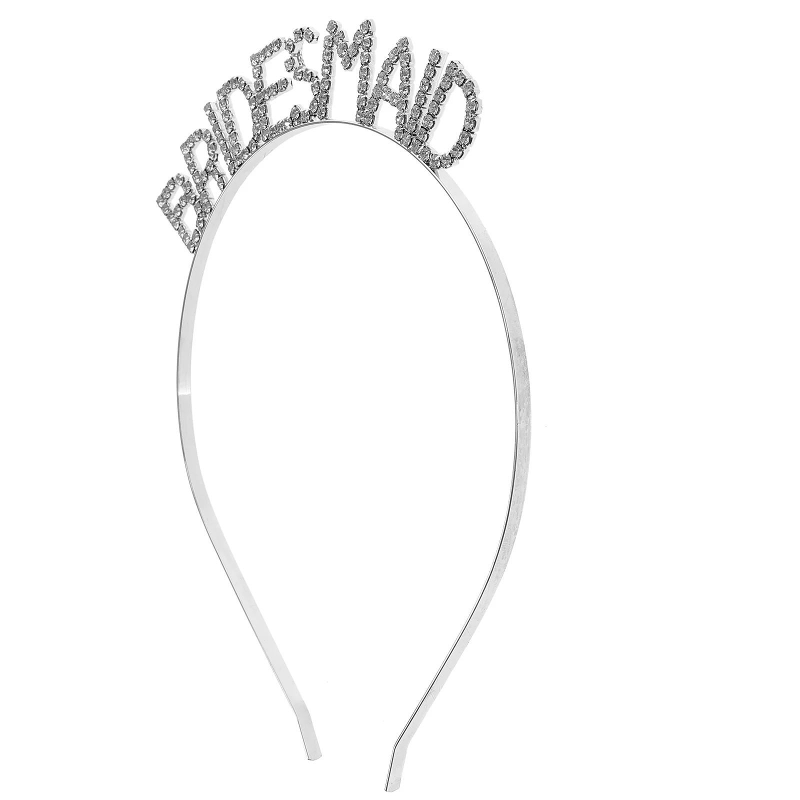 

Bridesmaid Hair Wedding Party Headband Accessories Bridal Rhinestone Tiara Bachelorette Headpiece Shower Band Headwear Letter