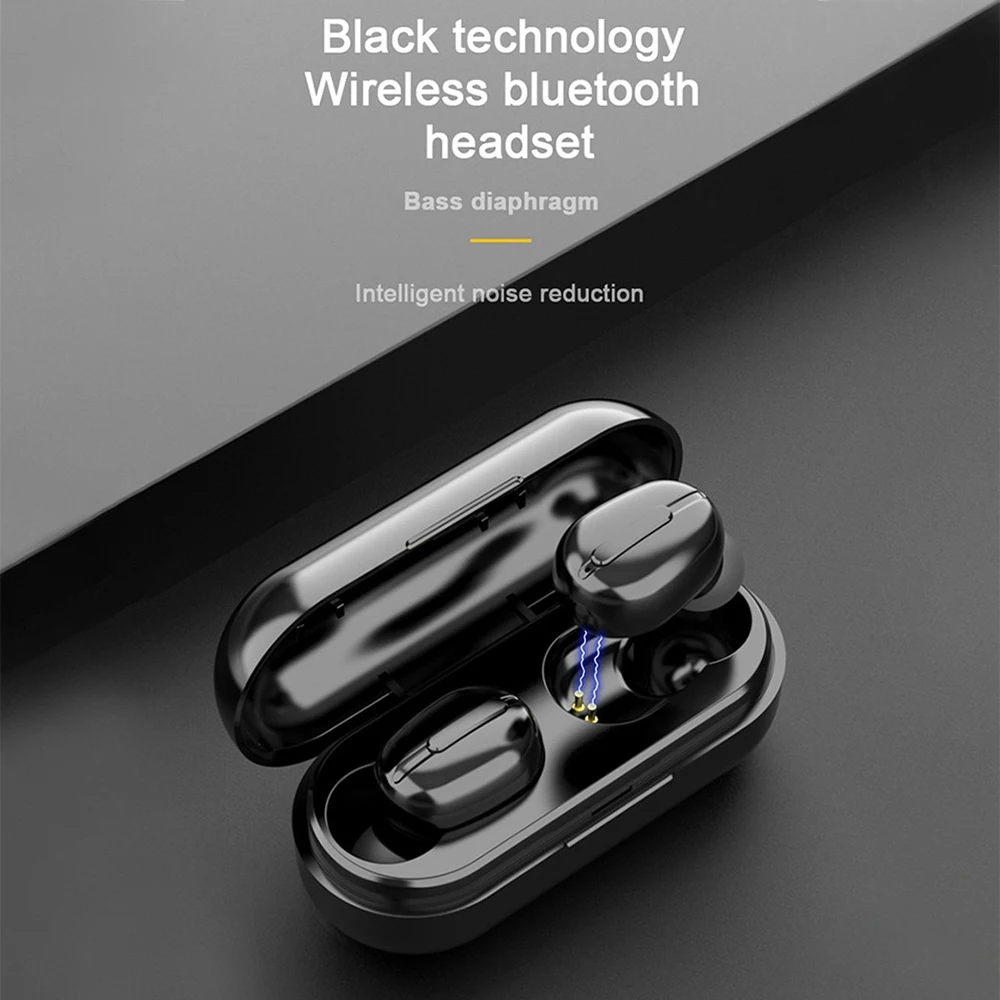 

TWS L13 Mini Wireless Headphones Waterproof IPX6 Noise Reduction Color Display For Oppo Huawei Iphone Earphones Xiaomi