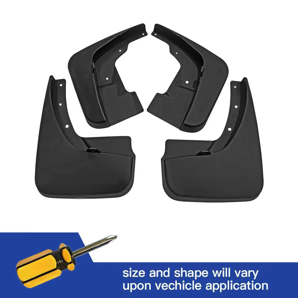 

4Pcs Front & Rear Mud Flaps Splash Guards Mudguards Black For Dodge Journey 2007 2008 2009 2010 2011 2012 2013 2014-2021