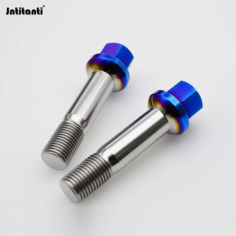 Jntitanti шаровое сиденье 10 9 класса Gr.5 титановый Колесный болт титановые болты M14 * 1