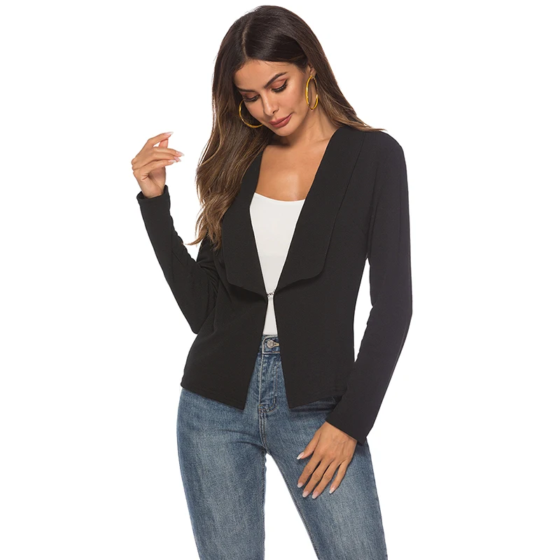 

Ladies Blazer Long Sleeve Blaser Women Suit Jacket Female Feminine Blazer Femme Black Blazer Autumn Outerwear