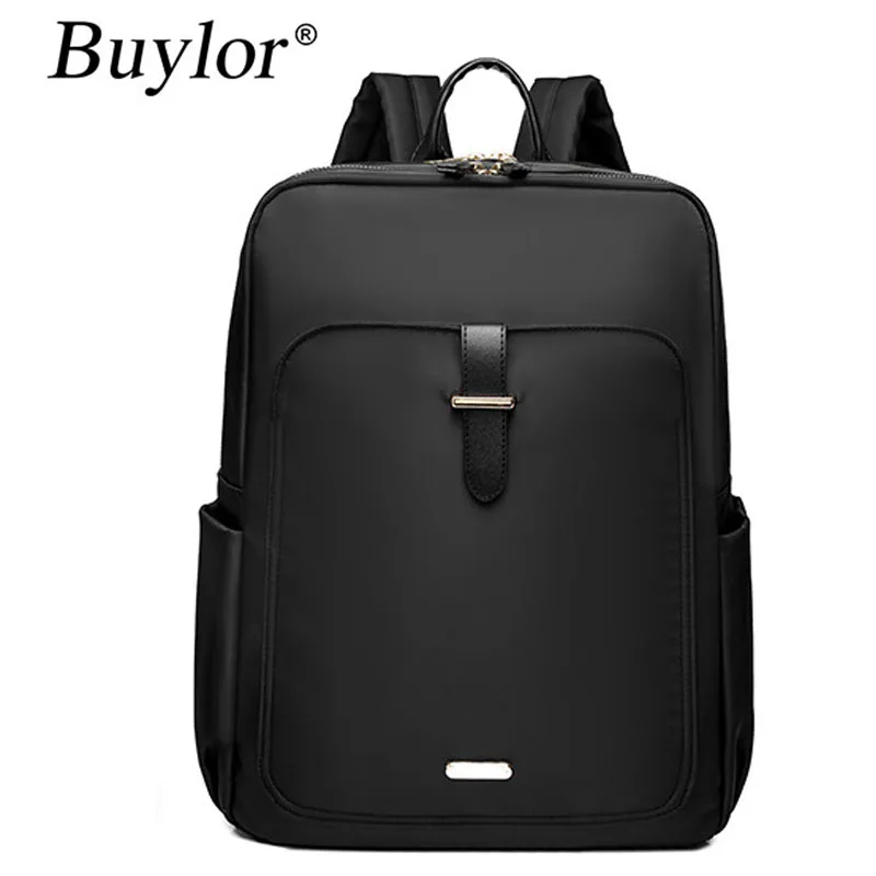 

Buylor Women Travel Backpacks Fashion 14inch Laptop Bag Waterproof Leisure Business Backpacks Large Capacity Students Schoolbag