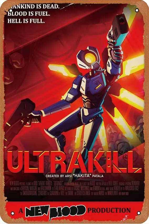 Ultrkll Cretve Tn Logo Fun Novelty Metl Vntge Home Wll Decorn Door Grden Br Resturnt Cfe Offce Shop Club Gft Coffee