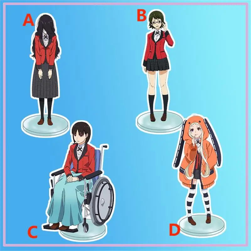 Аниме стенд Kakegurui Yomotsuki runa Togakushi Yukimi акриловая фигурка дисплей украшение для рабочего стола 15 см