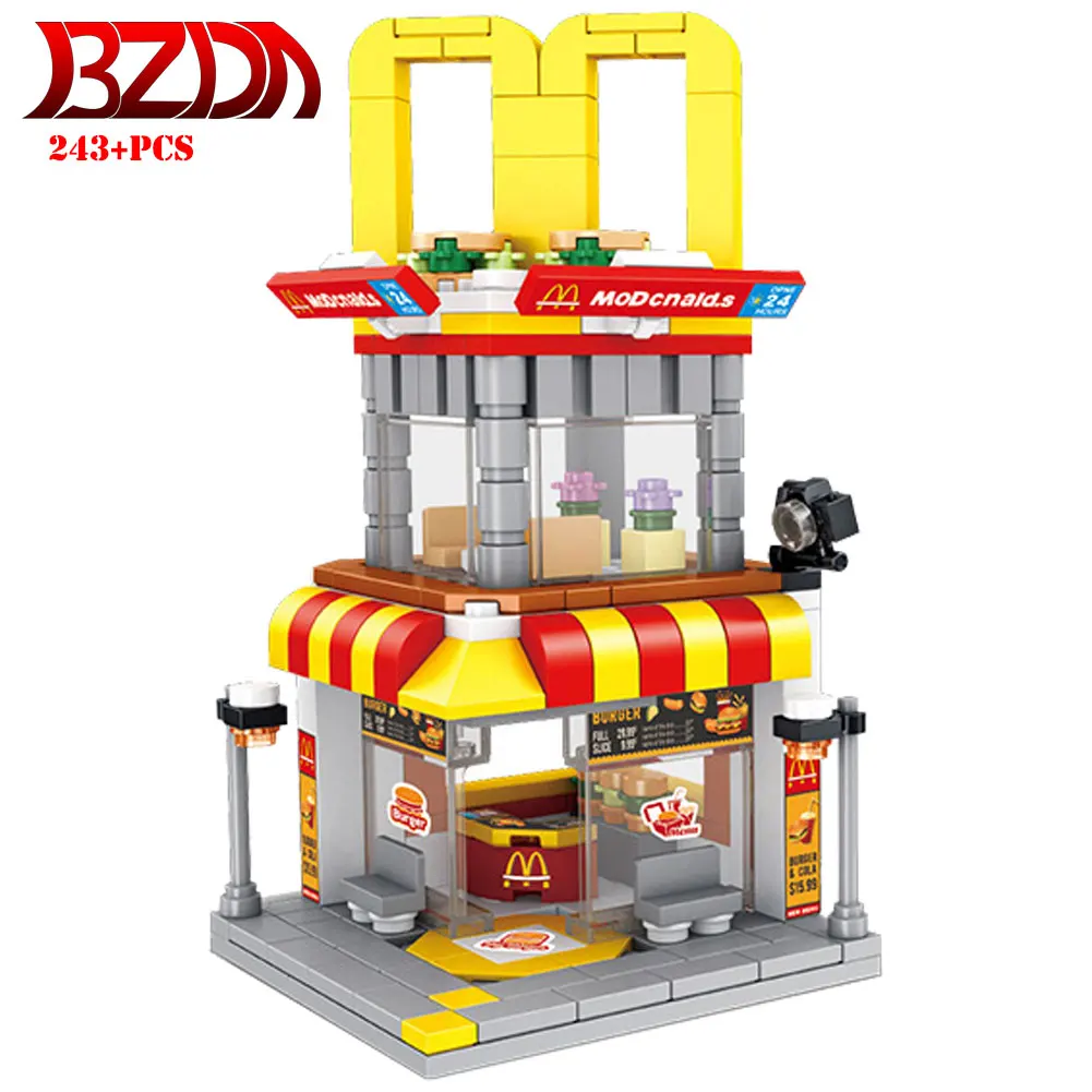 Мини-конструктор BZDA из серии Город улица | Игрушки и хобби