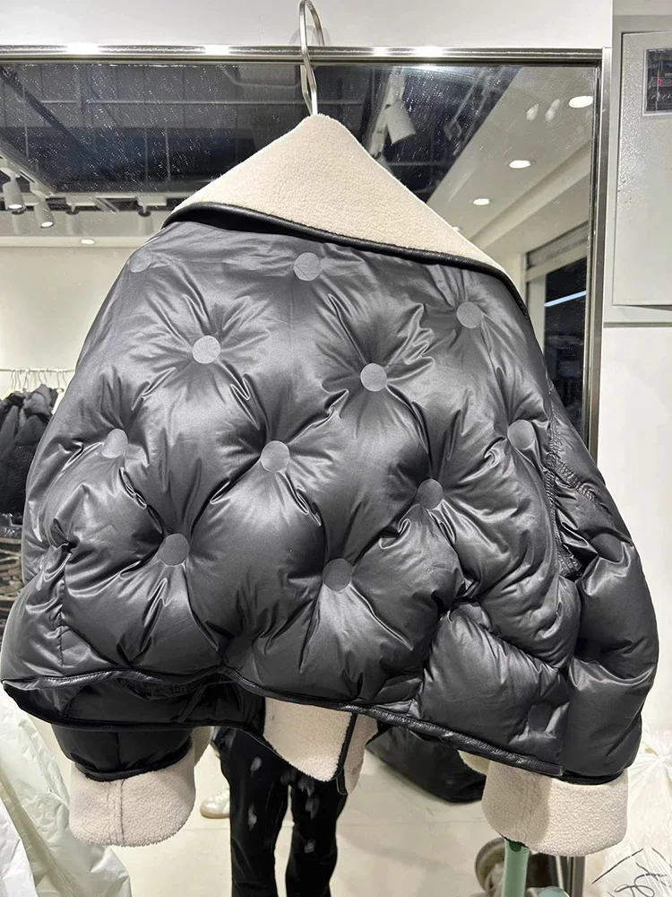 2024 зимние женские пуховики теплое повседневное пальто женская куртка-пуховик