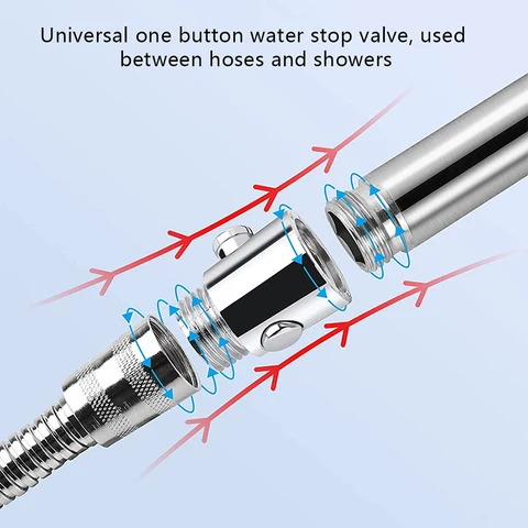 Латунная душевая головка с дивертором