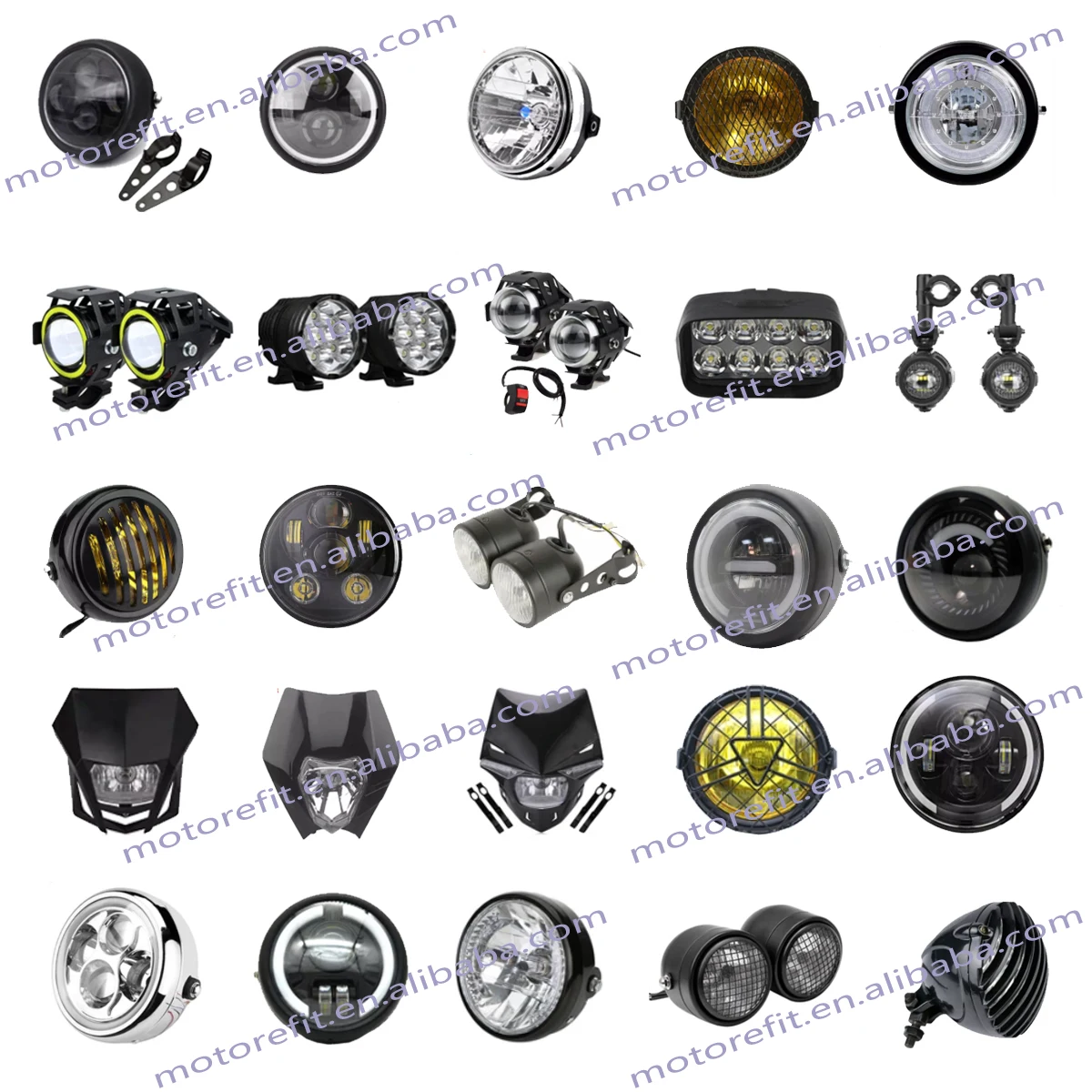 Для Suzuki GSXR1000 K7 2007 2008 мотоциклетные модифицированные детали фары в сборе - купить