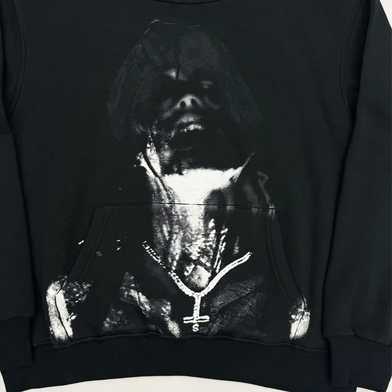 Новые мужские толстовки с капюшоном и принтом из мультфильма уничтожение