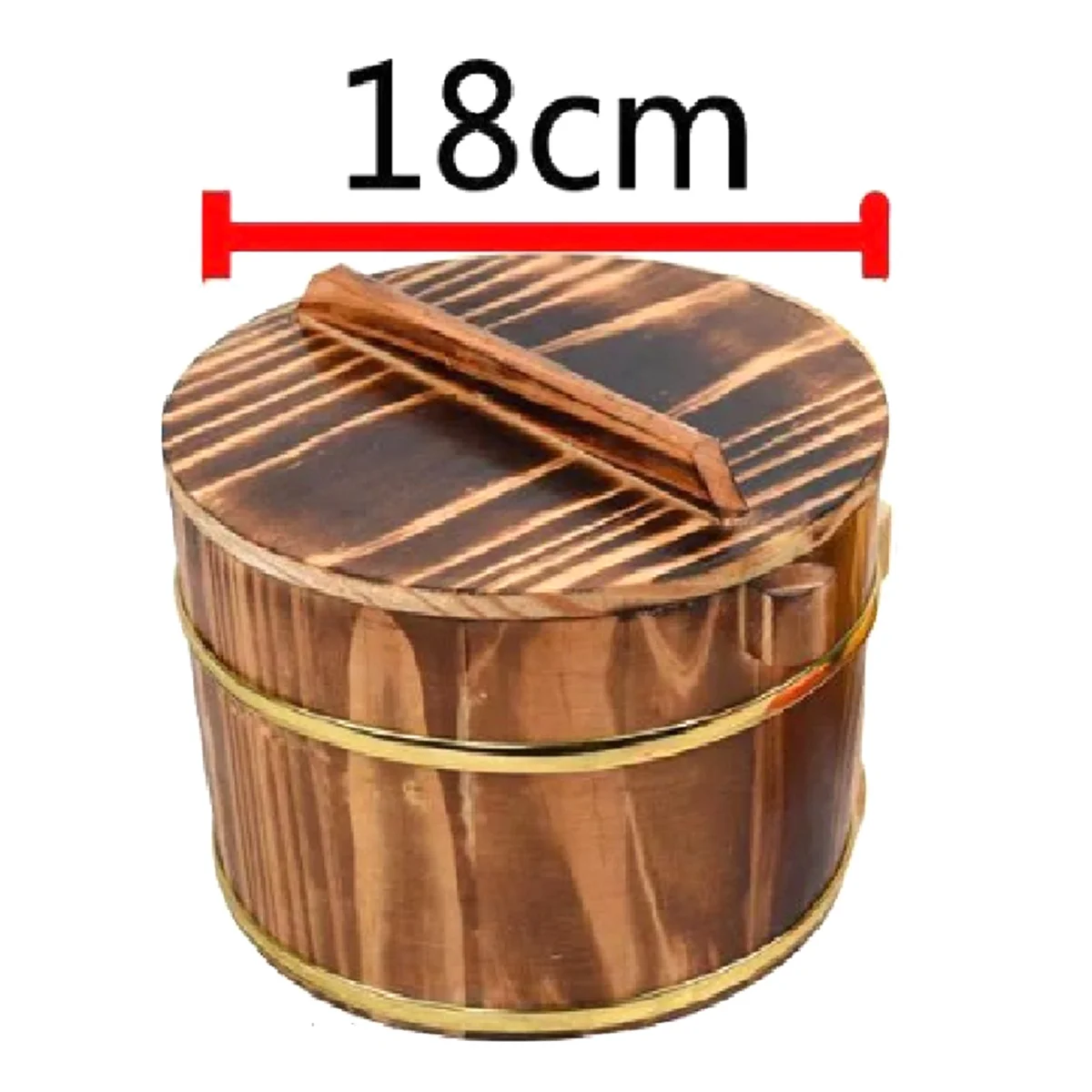 Деревянные бочки с крышкой миска для риса пивной бар реквизит фотосъемки