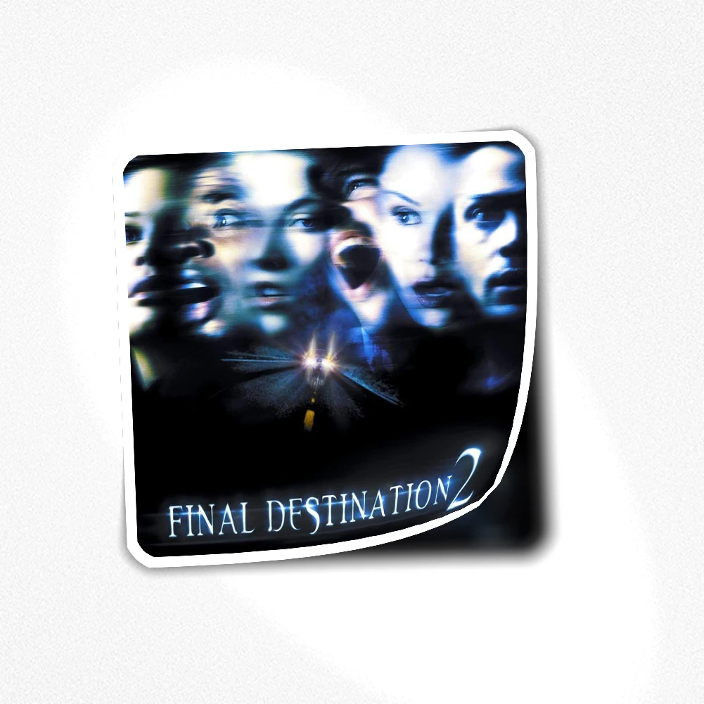 

HORROR MOVIES STICKER 143 Sticker for Laptop Decor Bedroom Car Cute Cartoon Art Fashionable Public Suitcase