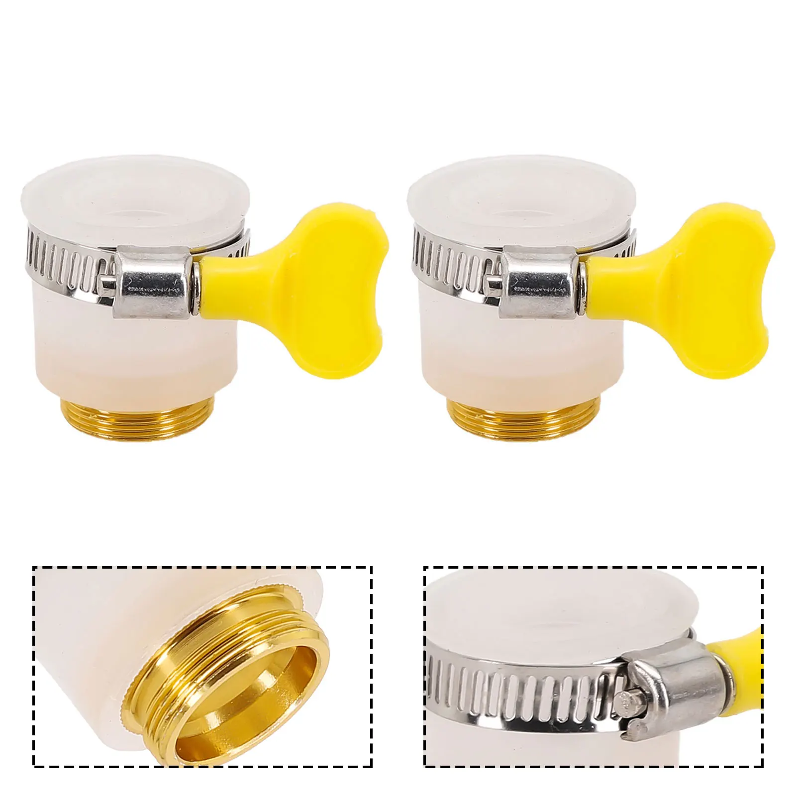 Простая установка адаптер для шланга 22 мм 2/3/4 шт. разъем крана инструмент полива