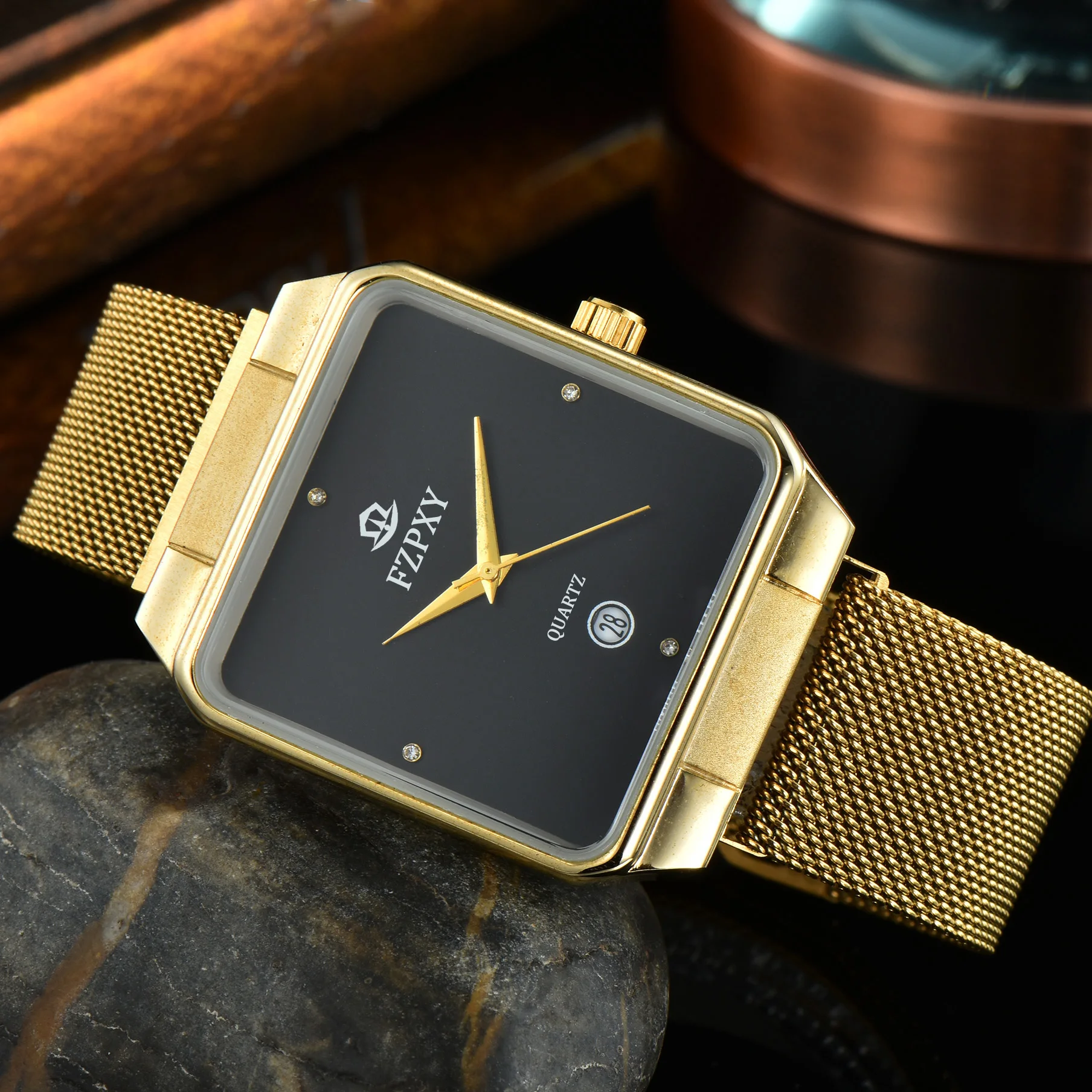 

Top Selling Classic Style Original Watch Men's All Stainless Steel Fashion Simple Watch Quality Sports Waterproof AAA Clock