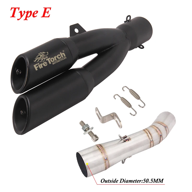 Выхлопной глушитель для мотоцикла Benelli 502c TRK502C модифицированный съемный