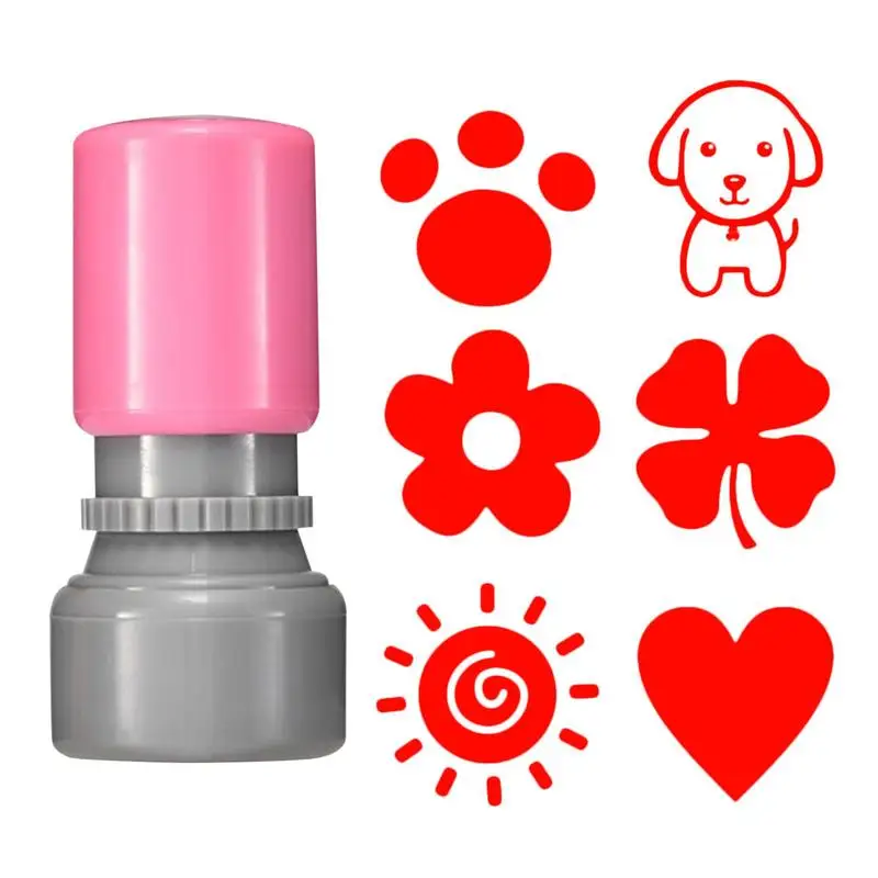 

1pc Golf Ball Stamper Ink Stamp Marker Impression Seal Quick-dry Plastic Golf adis Accessories Symbol For Golfer Gifts