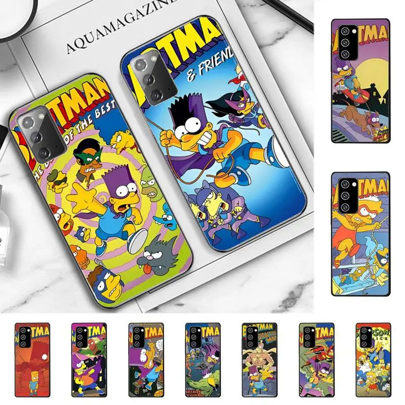 

Disney The Simpsons Phone Case for Samsung Note 5 7 8 9 10 20 pro plus lite ultra A21 12 02