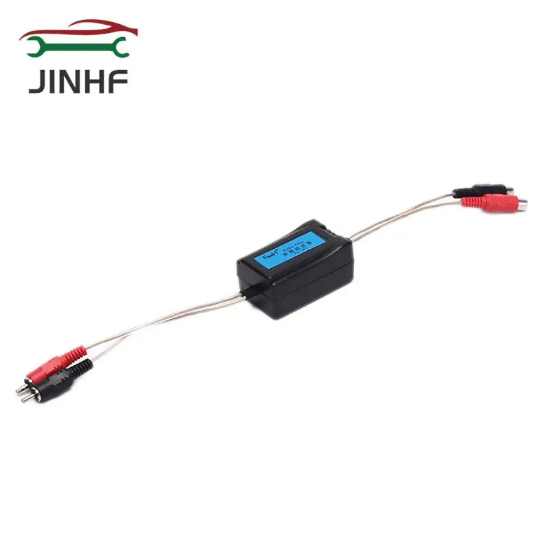 

High quality car-styling 6.3*3.8*3CM Pretty Car Auto Home Stereos Mini Ground Loop Isolator Noise Reduction Filter